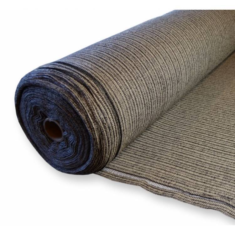 HortiSHADE schermgaas 50 x 1,80 meter, (95% schaduw, 250 gr/m²) (taupe) (90 m² per rol)